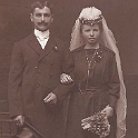 12.5.1921 - Wilhelm Felser mit Ehefrau Margarethe geb. Koch